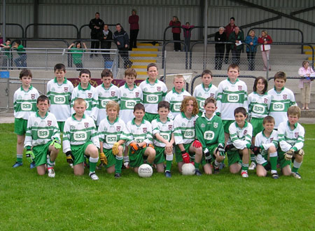 The under 12 Aodh Ruadh team that secured their place in the County final last Friday with a win over Saint Eunan's