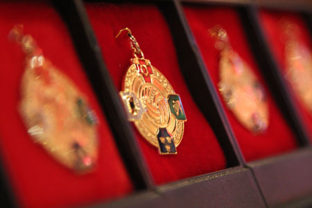 Pictures from the under 16 medal presentations in Dicey Reilly's.