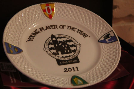 Pictures from the under 16 medal presentations in Dicey Reilly's.