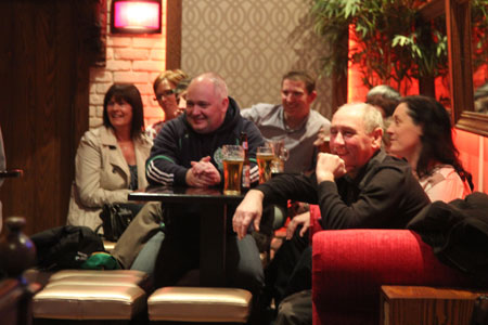 Pictures from the under 16 medal presentations in Dicey Reilly's.