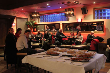 Pictures from the under 16 medal presentations in Dicey Reilly's.