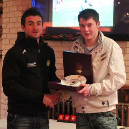 Pictures from the under 16 medal presentations in Dicey Reilly's.