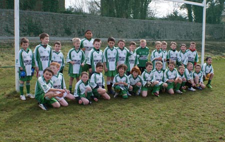 Action from the Aodh Ruadh v Bundoran under 8 blitz.