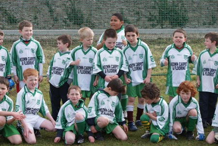 Action from the Aodh Ruadh v Bundoran under 8 blitz.