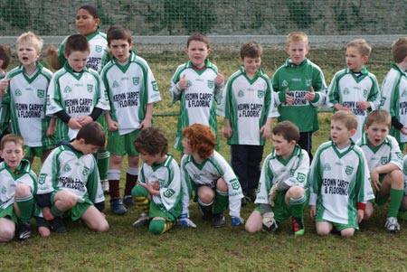 Action from the Aodh Ruadh v Bundoran under 8 blitz.