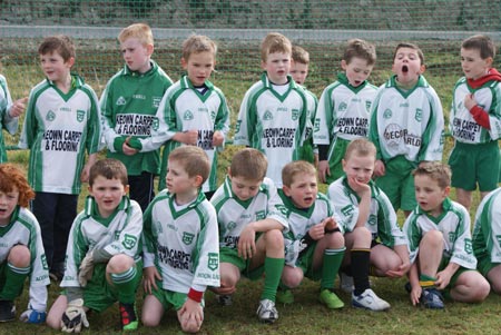 Action from the Aodh Ruadh v Bundoran under 8 blitz.