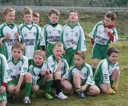 Action from the Aodh Ruadh v Bundoran under 8 blitz.