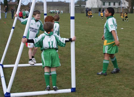 Action from the Aodh Ruadh v Bundoran under 8 blitz.