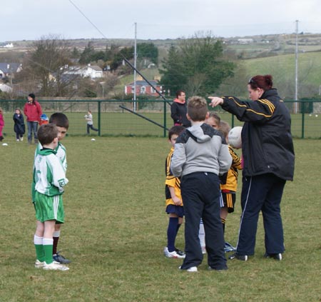 Action from the Aodh Ruadh v Bundoran under 8 blitz.