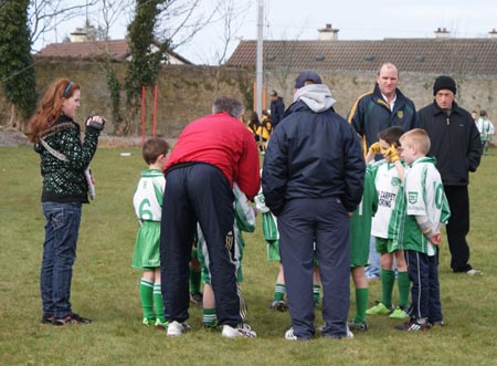 Action from the Aodh Ruadh v Bundoran under 8 blitz.