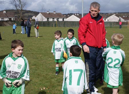 Action from the Aodh Ruadh v Bundoran under 8 blitz.