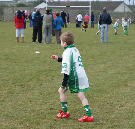 Action from the Aodh Ruadh v Bundoran under 8 blitz.