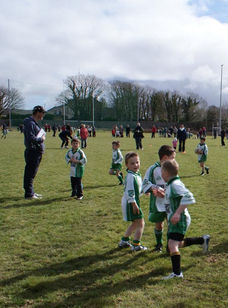 Action from the Aodh Ruadh v Bundoran under 8 blitz.