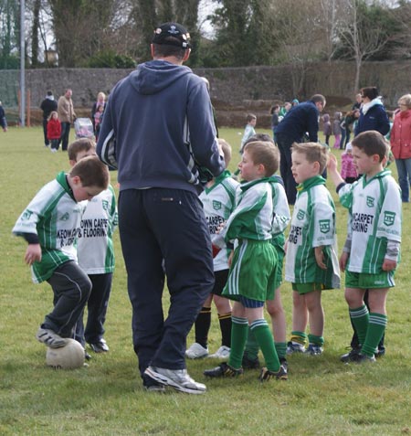 Action from the Aodh Ruadh v Bundoran under 8 blitz.