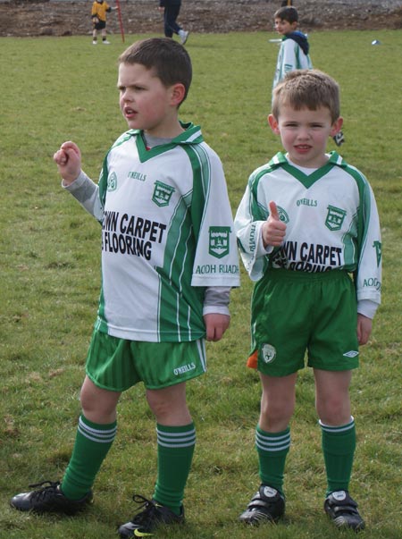 Action from the Aodh Ruadh v Bundoran under 8 blitz.