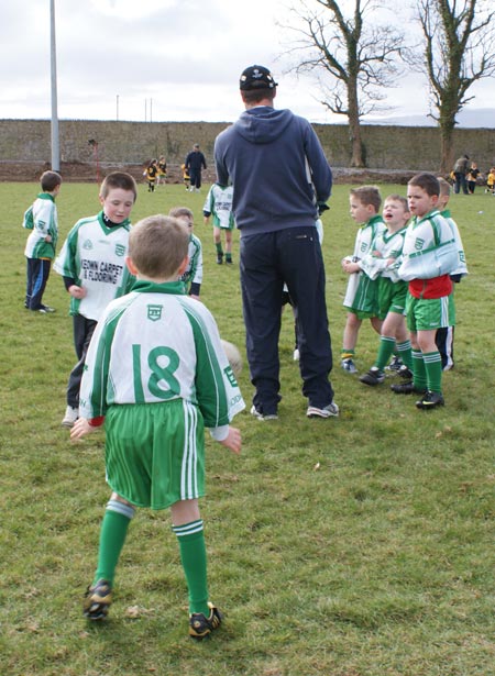 Action from the Aodh Ruadh v Bundoran under 8 blitz.