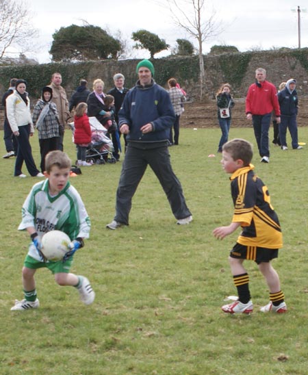 Action from the Aodh Ruadh v Bundoran under 8 blitz.