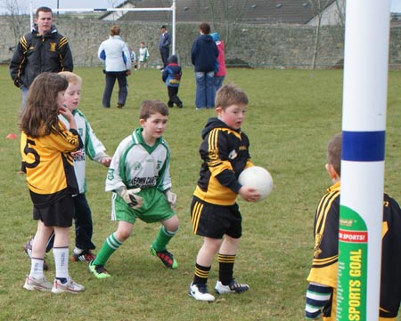 Action from the Aodh Ruadh v Bundoran under 8 blitz.