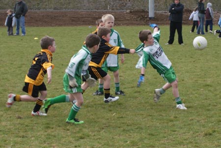 Action from the Aodh Ruadh v Bundoran under 8 blitz.