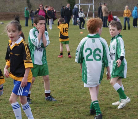 Action from the Aodh Ruadh v Bundoran under 8 blitz.