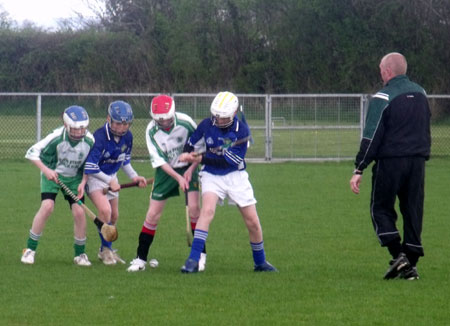 Action from the Ulster Feile blitz in Randalstown.