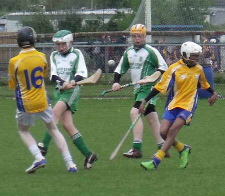 Action from the Ulster Feile blitz in Randalstown.