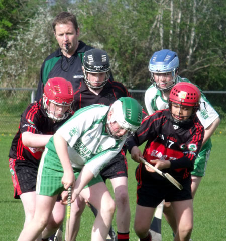 Action from the Ulster Feile blitz in Randalstown.