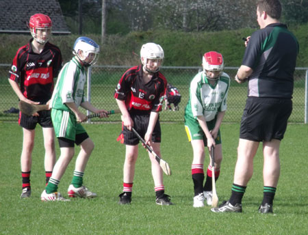 Action from the Ulster Feile blitz in Randalstown.