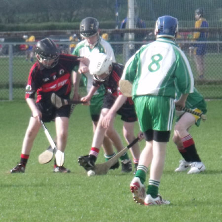 Action from the Ulster Feile blitz in Randalstown.