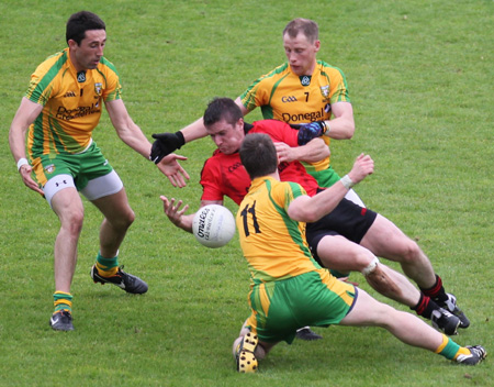 Scenes from Donegal's historic back-to-back Ulster winning performance.