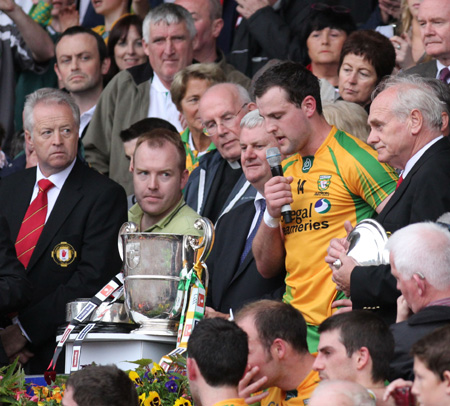 Scenes from Donegal's historic back-to-back Ulster winning performance.