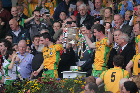 Scenes from Donegal's historic back-to-back Ulster winning performance.