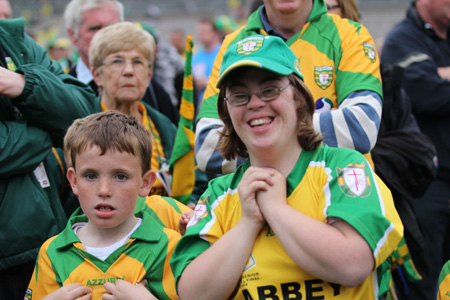 Scenes from Donegal's historic back-to-back Ulster winning performance.