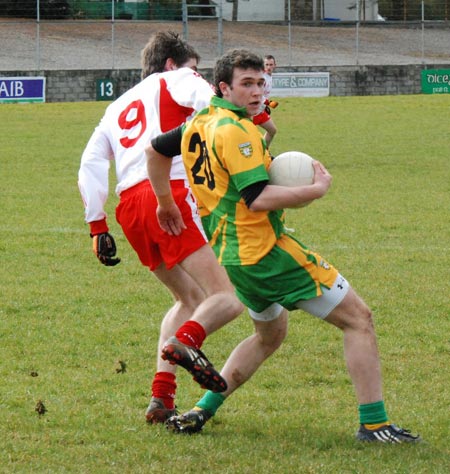 Action from Donegal v Tyrone in the Ulster minor league.