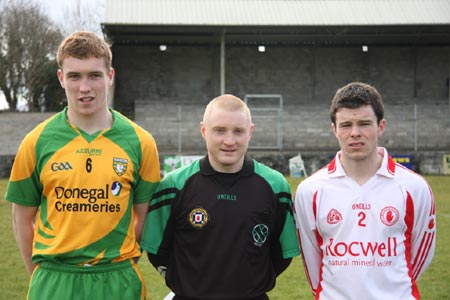 Action from Donegal v Tyrone in the Ulster minor league.