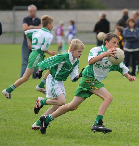 Action from the under 12 Willie Rogers tournament.