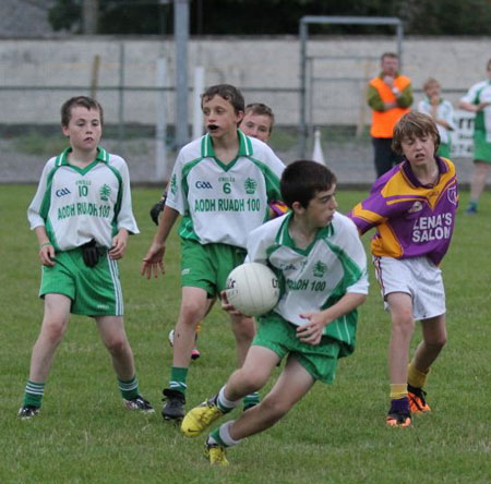 Action from the under 12 Willie Rogers tournament.