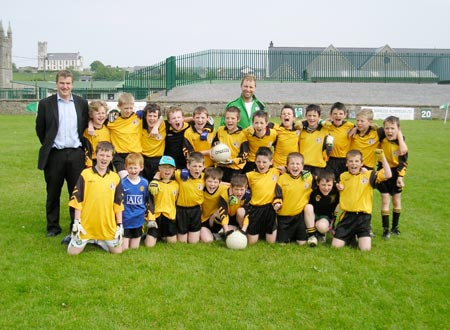 The Bundoran team which took part in the Willie Rogers Under 12 tournament in Ballyshannon last Saturday.
